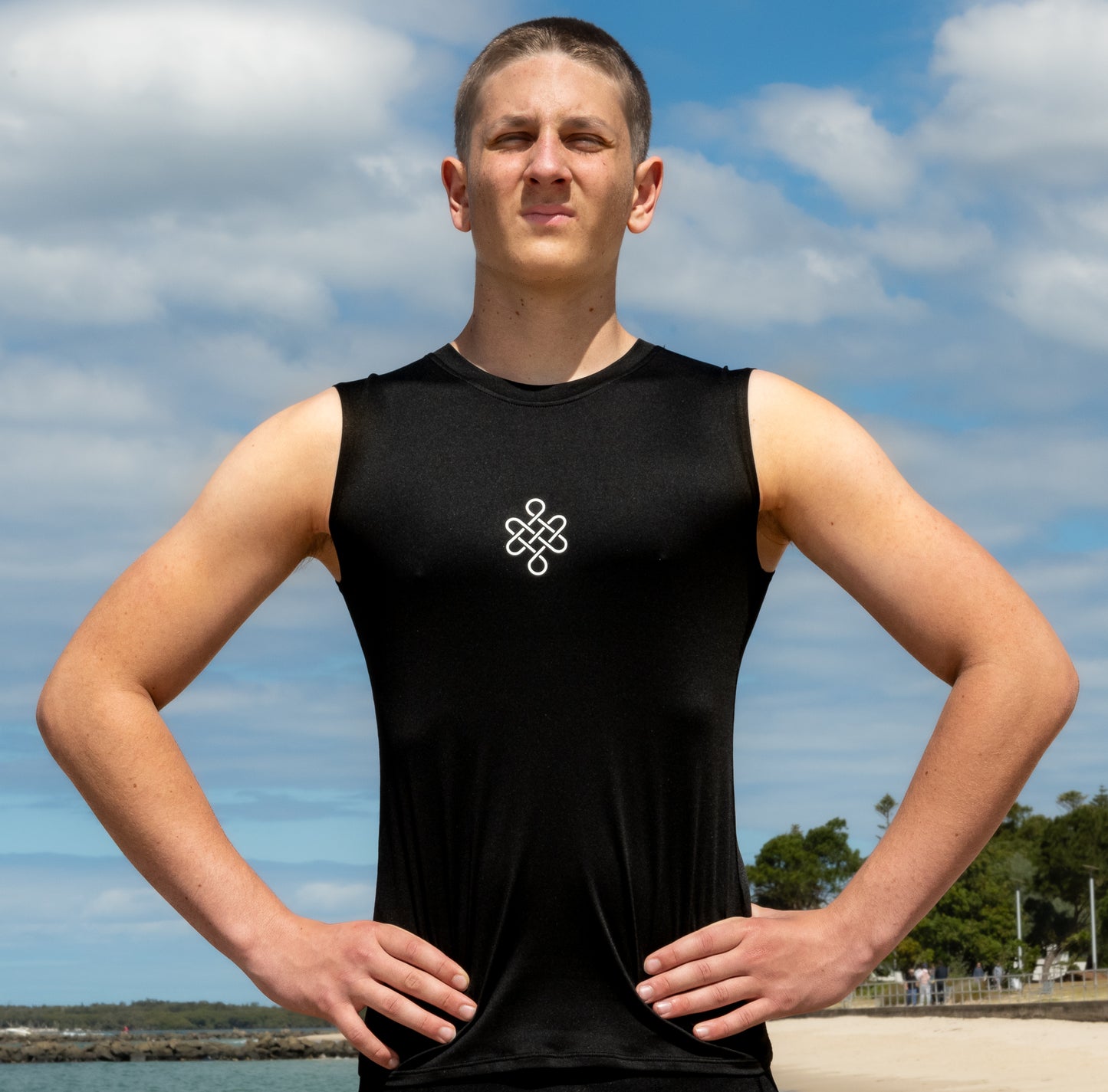 Men's Compression T-Shirt (Sleeveless)