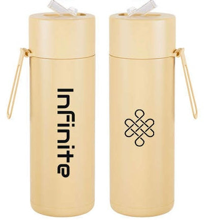 Infinite Active Stainless Steel and Ceramic water bottles