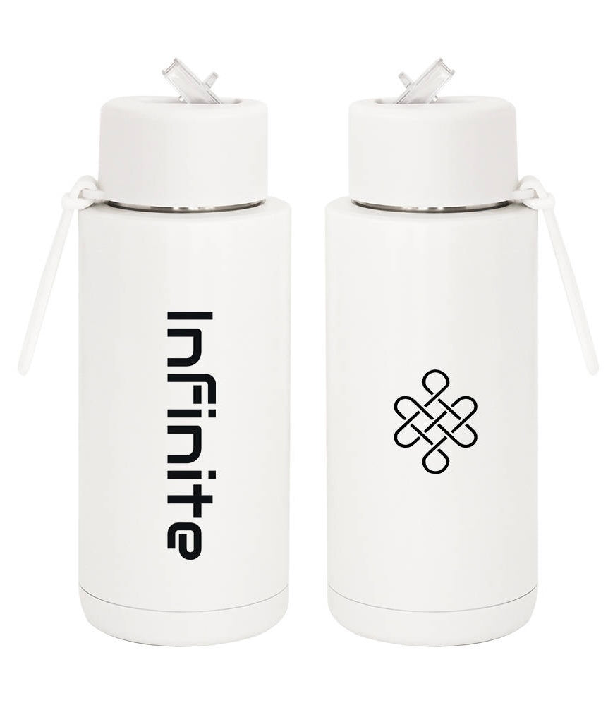 Infinite Active Stainless Steel and Ceramic water bottles