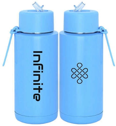 Infinite Active Stainless Steel and Ceramic water bottles