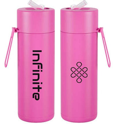 Infinite Active Stainless Steel and Ceramic water bottles