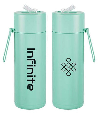 Infinite Active Stainless Steel and Ceramic water bottles