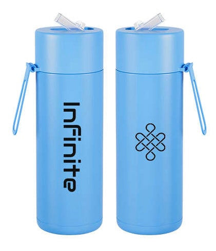 Infinite Active Stainless Steel and Ceramic water bottles