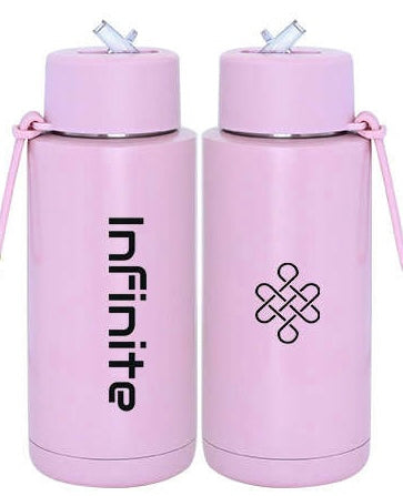 Infinite Active Stainless Steel and Ceramic water bottles