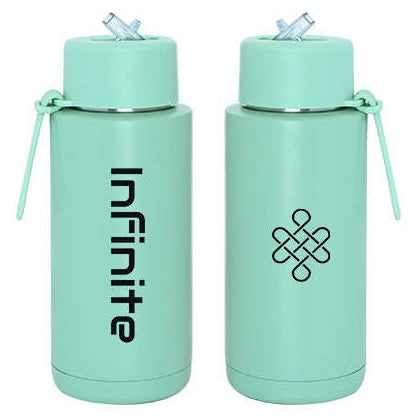 Infinite Active Stainless Steel and Ceramic water bottles