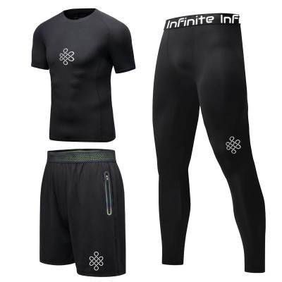 Men's 3-Piece Compression Workout Set